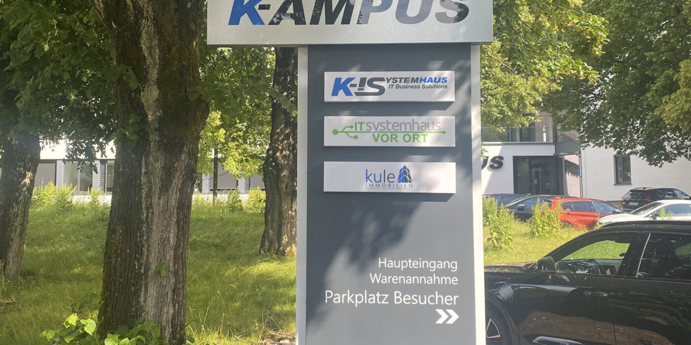 K-IS Pylon Werbung Haupt
